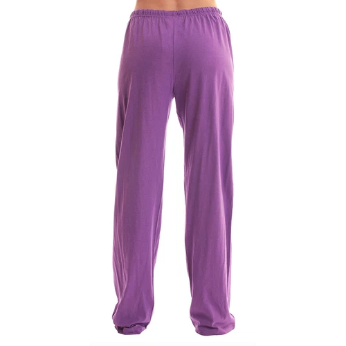 Women's Soft Jogger Sweatpants Elastic Waist Loose Casual Wide Leg Pants Trouser - Picture 9 of 25