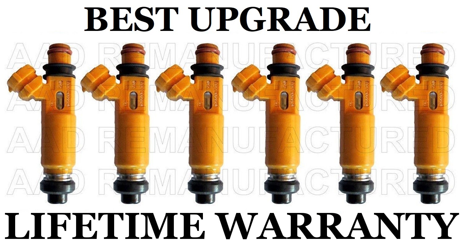 BEST UPGRADE Genuine Denso Set Of 6 Fuel Injectors for Montero Sport 3.0L
