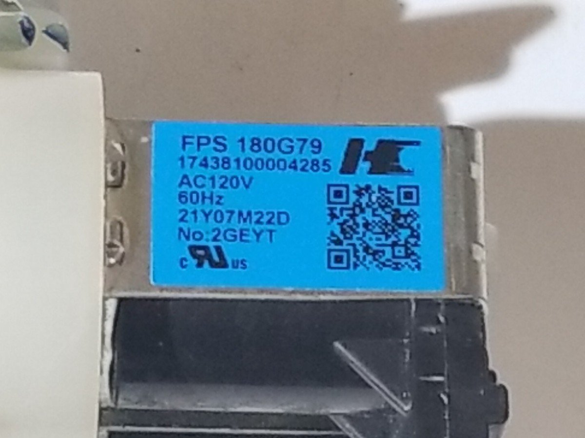 Criterion Genuine Midea Washer Water Inlet Valve, Part  