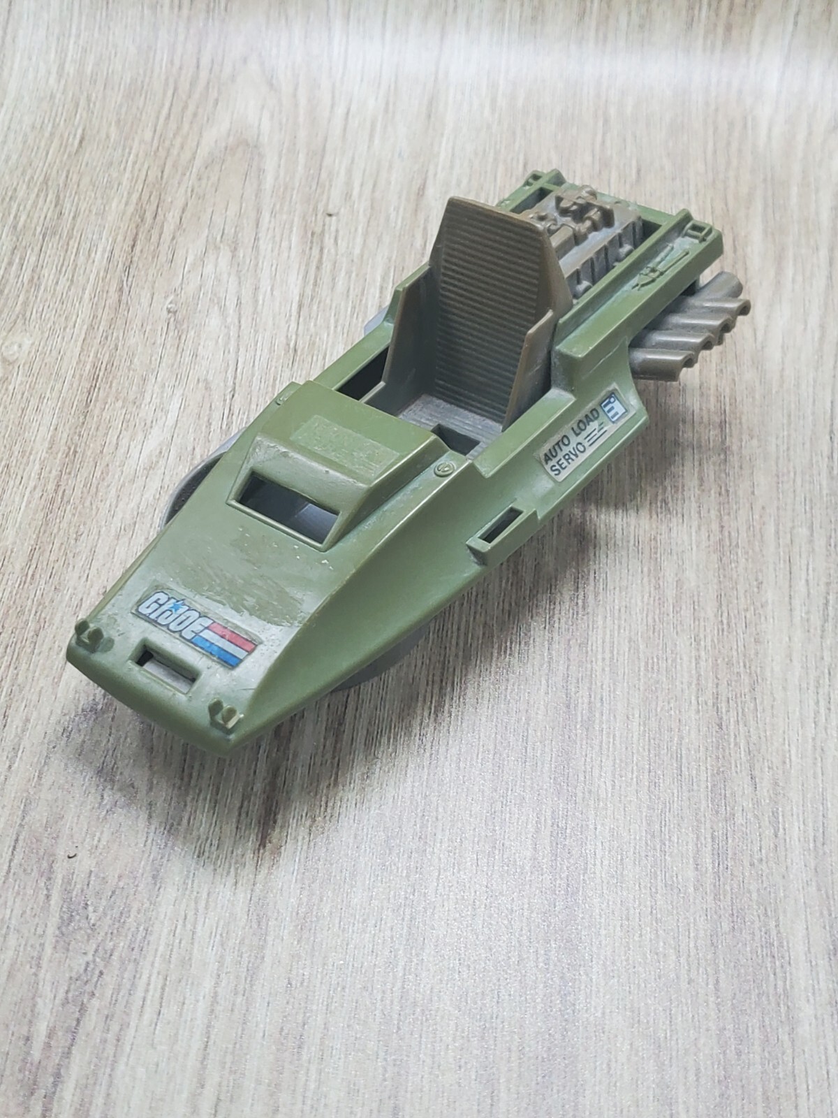 Vtg GI Joe 1986 Havoc Recon Scout Craft Hovercraft Toy Vehicle