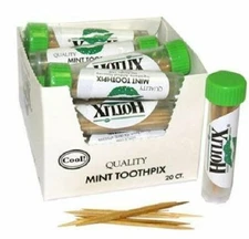 Flavored Toothpicks Mint Hotlix Toothpix
