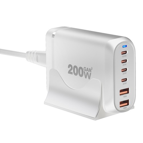 65W-200W GaN Wall Charger QC4 PD3 2 USB-C For iPhone 15 Pro Galaxy S25 Laptop - Picture 37 of 67