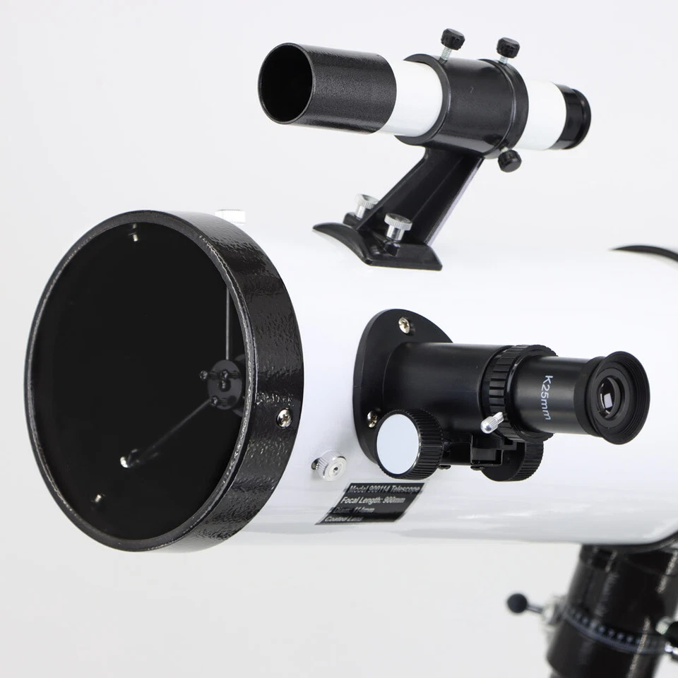 114mm f/8.9 Telescope - EQ Mount w/2 Eyepieces & Smartphone Adapter - Image 2 of 4
