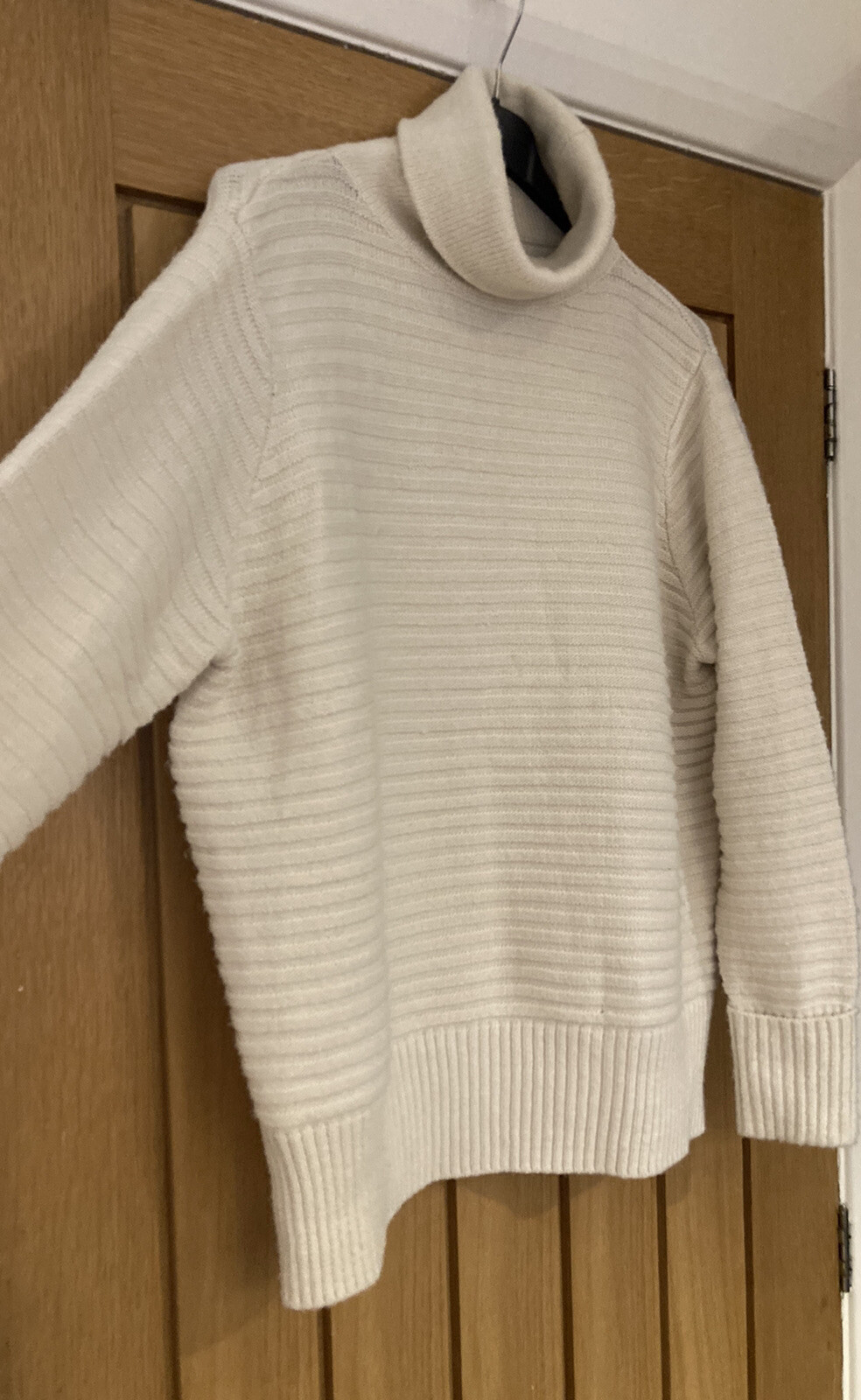 Ladies Wallis Cream Polo Neck Jumper Size L 1618 eBay