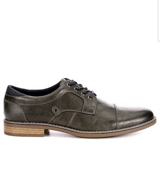 restoration mens justin lace up cap toe oxford shoes