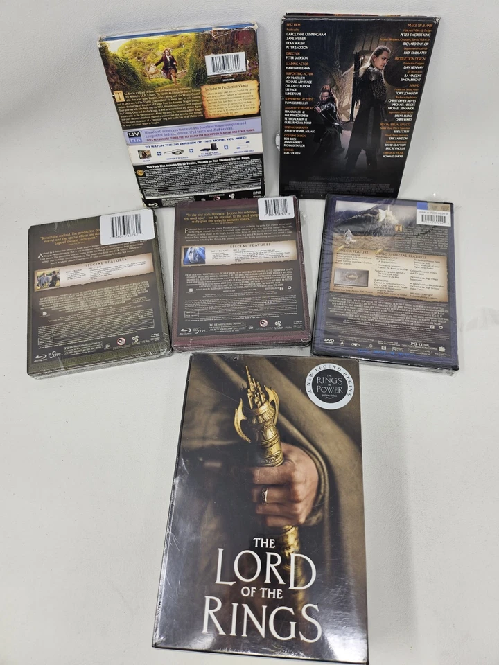 The Lord Of The Rings/The Hobbit Movie/Book LOT OF 6 (See Desc.) *Pre-Owned/New* - Image 2 of 4