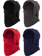 4 Pcs Balaclava Ski Mask Hoodie Windproof Warmer Fleece Face Cover for Men Women