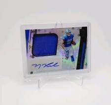 T.J HOCKENSON 2019 Unparalleled 128/150 Holo Astral Rookie Patch Autograph IOWA