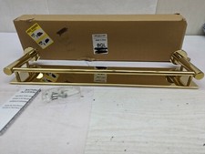 Gold Wall Mount Bathroom Accessories Shelf 19.6" R1