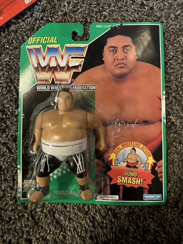 WWF Hasbro Series 11 Green Card Yokozuna WWE WCW. ...