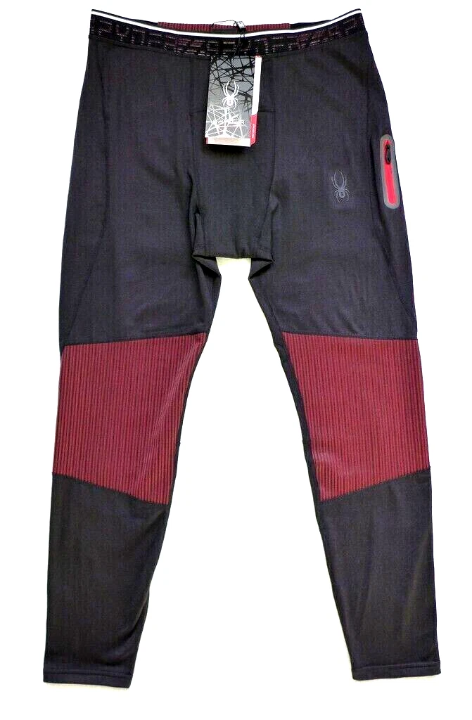 NWT $78 SPYDER Active ProWeb Compression Leggings Base Layer Pants SPM721MC S