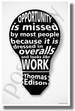 Black on White - NEW Motivational Quote Poster cm961 