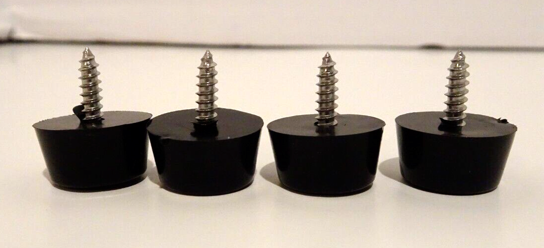 8 Rubber Feet Speakers Crafts & More w/ Screws D15*12*8mm eBay
