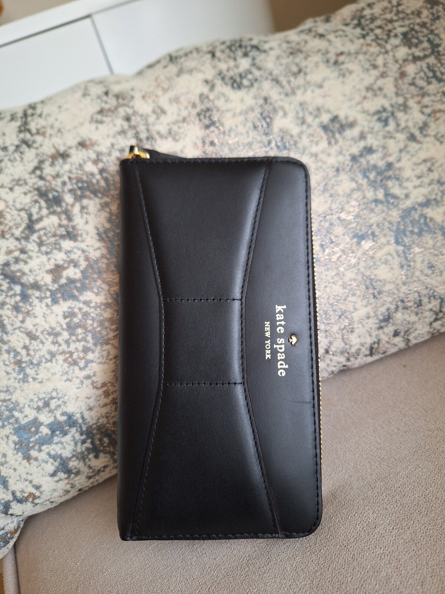 Kate Spade 2 Park Avenue Lacey Zip Around Wallet Leather