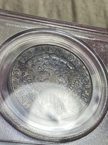 1803 PCGS VF25 Large 3 Silver Draped Bust Half Dollar 50c CAC Approved - Picture 8 of 8