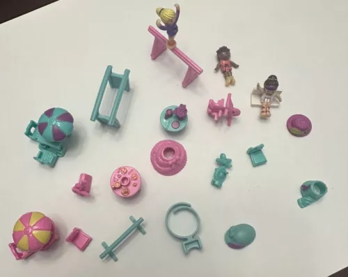 Polly Pocket Bluebird Toys 1995 Pop Up Party Clubhouse Replacement Piece Lot