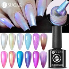Aurora Rubber Base Nail Gel Polish Thermal UV LED Pearl New Chameleon UR SUGAR®