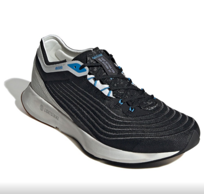 adidas gazelle silver green womens adidas Adizero x Parley Running Shoes - Women's - Core Black Five / Pulse Blue main image 1