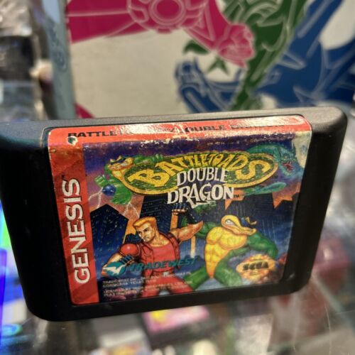 Battletoads SEGA Genesis Cart Only Tested Working - Picture 1 of 6