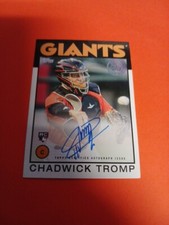 2020 TOPPS BASEBALL - CHADWICK TROMP - RC AUTO - ON CARD🔥🔥