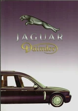Eagle Jaguar XJ & Daimler X350 Hearse 2007-2009 UK Market Foldout Sales Brochure