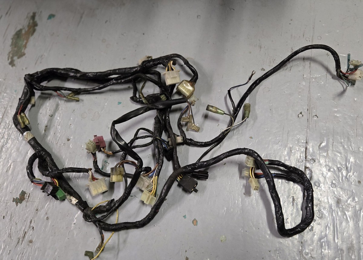 のん 1990 Kawasaki Zx600c Ninja 600r Main Wire Harness 26001-1939