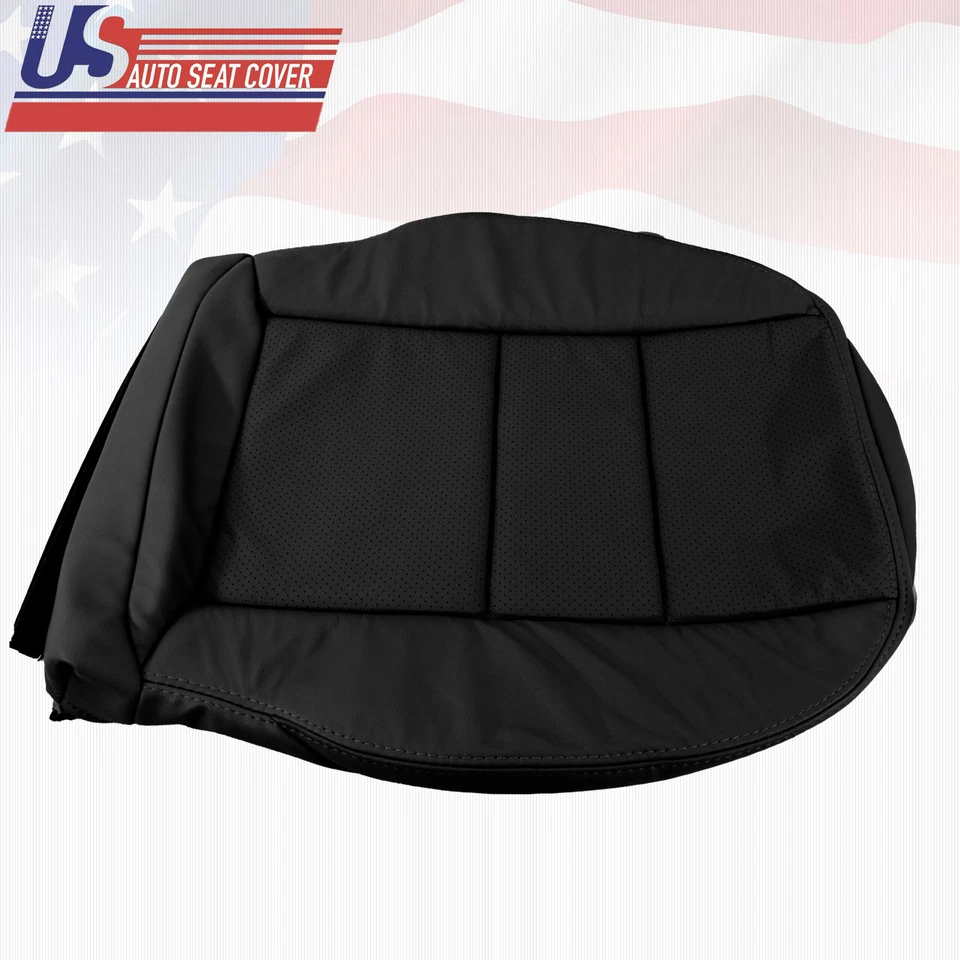 Cubierta inferior de cuero negra para Mercedes Benz C250 C300 2008 a 2014 Foto 2 de 4