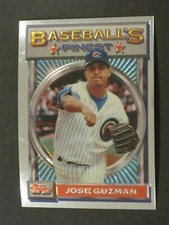1993 TOPPS FINEST JOSE GUZMAN CHICAGO CUBS CARD #145!!!!!! COMBINED SHIPPING