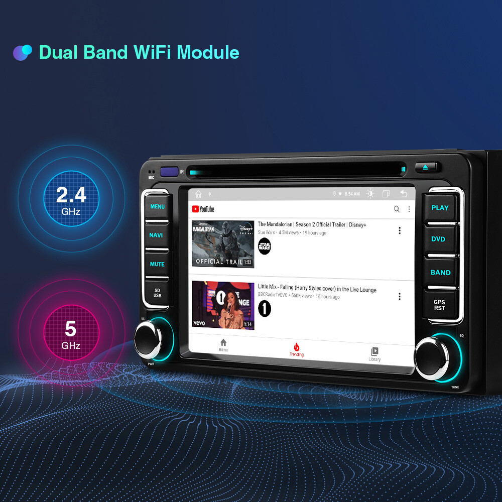 Android 12 8Core Car Radio GPS DVD Stereo Head Unit DAB For Toyota