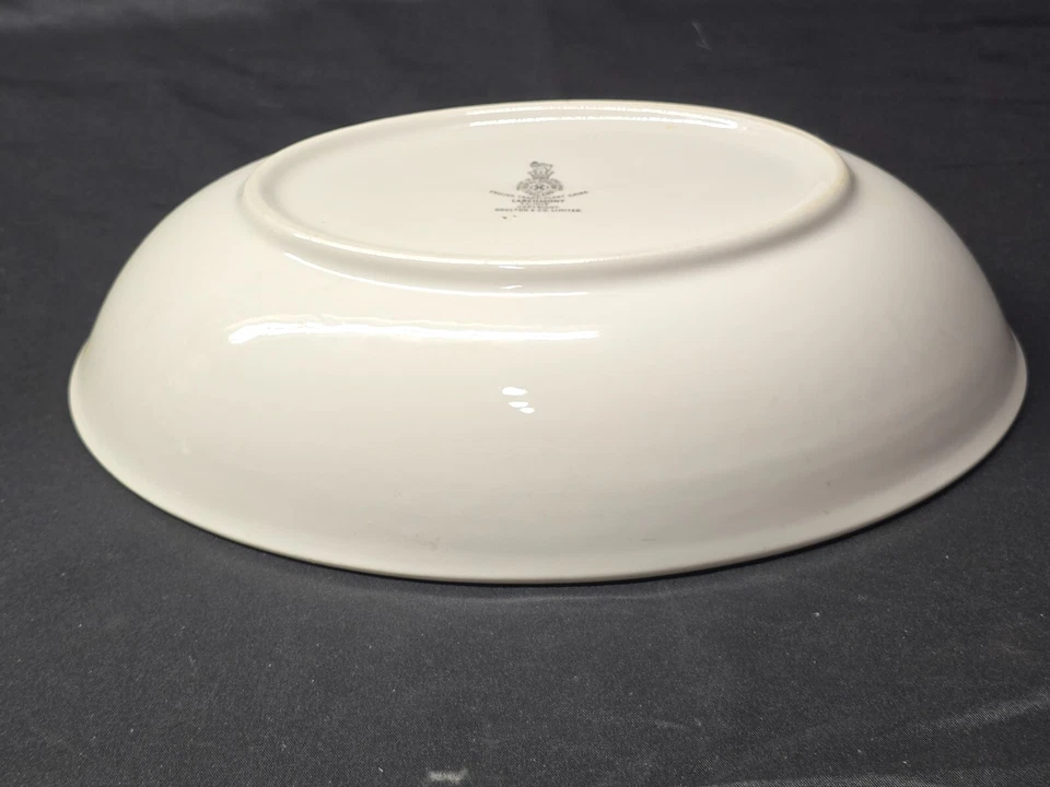 Cuenco de verduras ovalado vintage Royal Doulton 9,5" patrón LARCHMONT - Inglaterra Foto 4 de 4