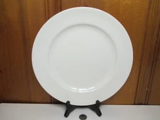Steelite International Distinction Spyro 11" Dinner Plate Embossed Swirl Rim NEW