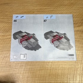 Lego Star Wars 7961 Book 1 & 2 Instructions Manual Booklet Guide Only