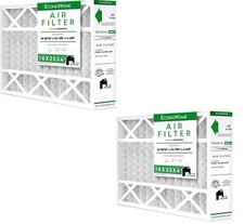 2PACK EconoHome 16x25x4 Air Filter EHRF1625F Merv 11 Air Flow
