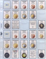 Masterphil Pagine di Aggiornamento Monete Euro ITALIA Master Phil Kit Inserti