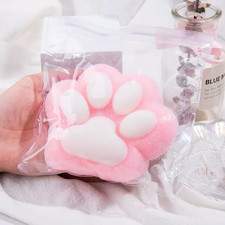 4 Pcs Taba Squishy Paw,Cute Cat Stress Relief Fidget Toys for Adults, Party F...