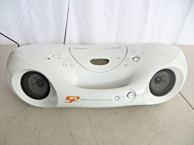 Sony ZS-XN30 Personal Audio System CD Player AM/FM Radio BOOMBOX + Power, TESTED