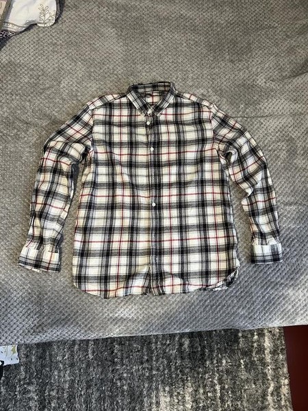 Men French Connection Shirt Grey 40 /L / 48 #8MYP