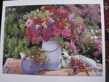 Summer Bouquet       Jigsaw Puzzle 1000 pieces (used) complete