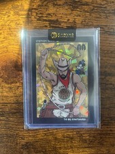 Canvas Marketing Stephen Curry Adhesive Artifacts /99 Cowboy WARRIORS HOF