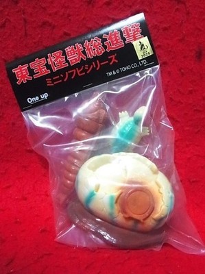 One Up Mothra Larva Egg Sofubi Infant Island Kaibutsu From Japan 2024