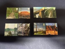(131) 5-8-2025 - UK mint 4 x 2 UNESCO (was a joint issue with Australia) 8 stamp