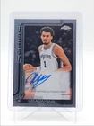 VICTOR WEMBANYAMA 2025-26 TOPPS CHROME BASKETBALL AUTOGRAPH SPURS AUTO Q5692