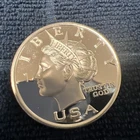 Norfed American Liberty Currency $10 2000 1 oz .999 Fine Silver Round