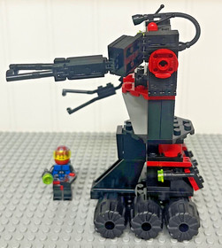 LEGO Space: Recon Robot (6889)  w/instructions. No box. Missing 2 pieces w/subs