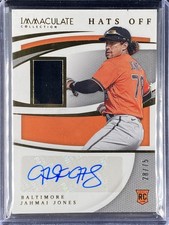 Jones, Jahmai - 2021 Immaculate - Rookie - Swatch/Autograph - 28/75