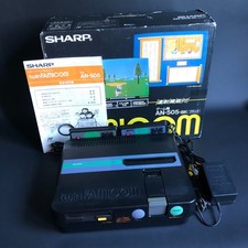 Sharp Twin Famicom AN-505-BK JAPAN Box / Notice Nintendo New Belt / Courroie