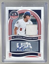 Xavier Neyens 2024 Panini Stars & Stripes USA Baseball National Team Patch Auto