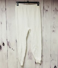 Vintage Hanes Her Way Size XL Long John Thermal Underwear Pant Bottoms