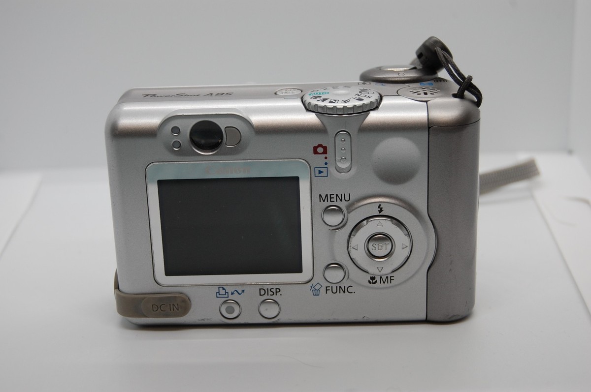 Canon PowerShot A85 4.0MP Digital Camera - Silver for sale online