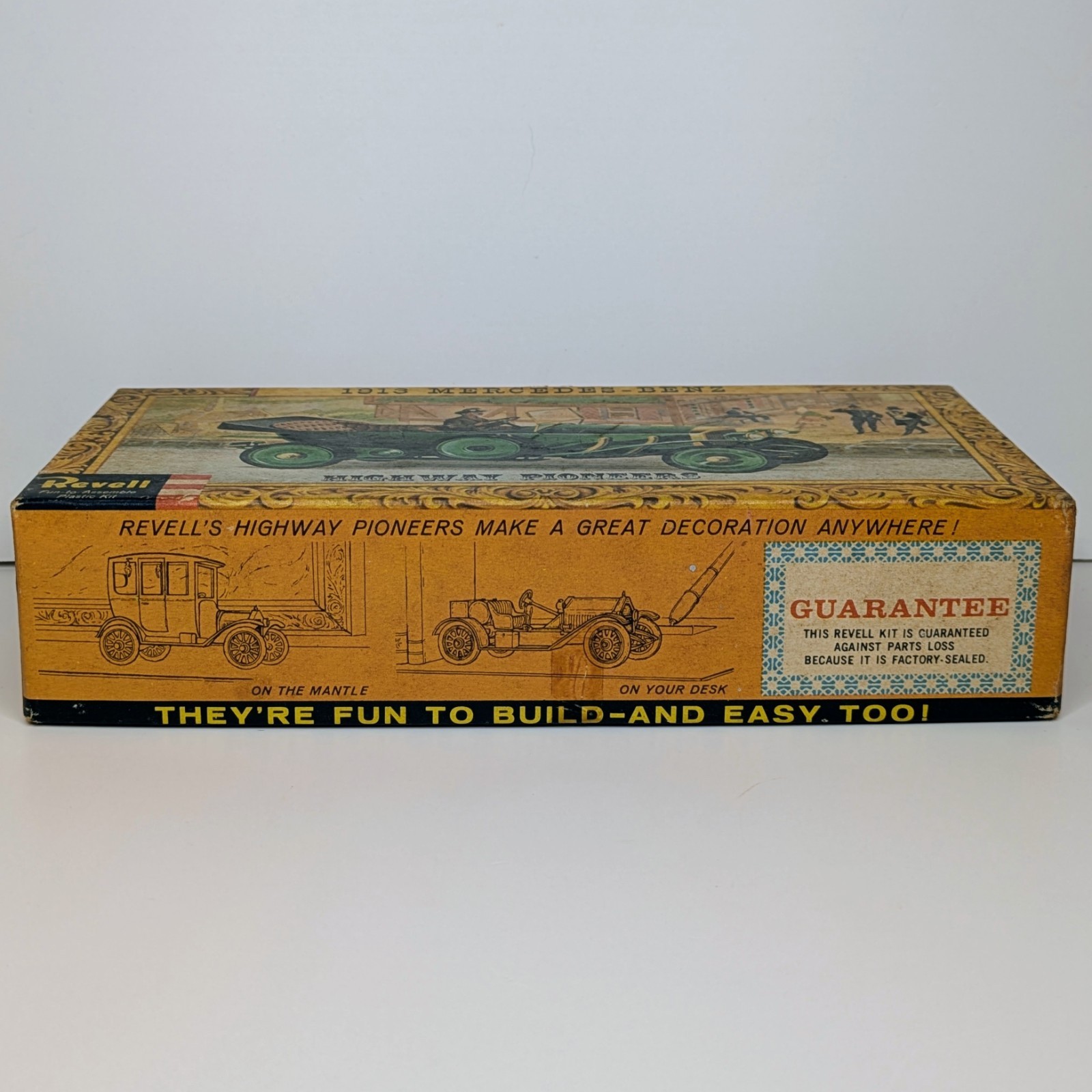 Revell 1913 Mercedes Benz Highway Pioneers H-54:98 1:32 Model Kit 1960 ...